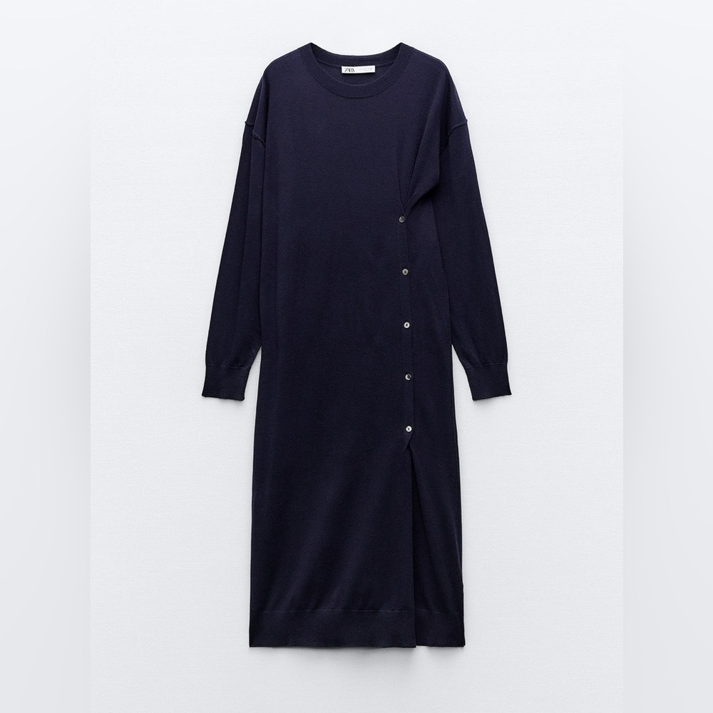 ZARA Sweater Dress / Wool Blend